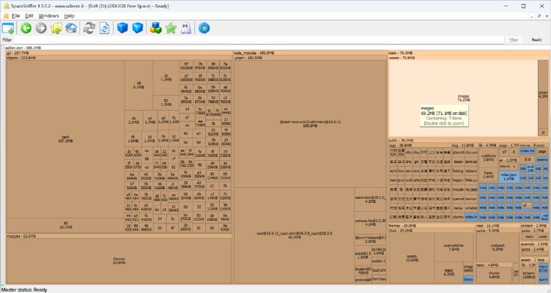 一个博客的 Git 仓库 117M，其实主要是图片